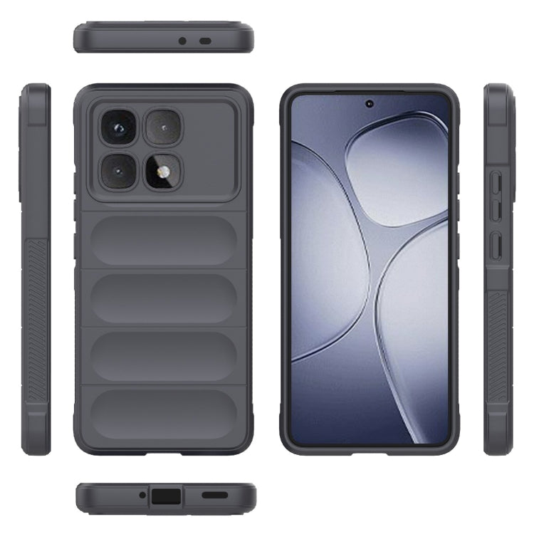 For Redmi K70 Ultra Global Magic Shield TPU + Flannel Phone Case