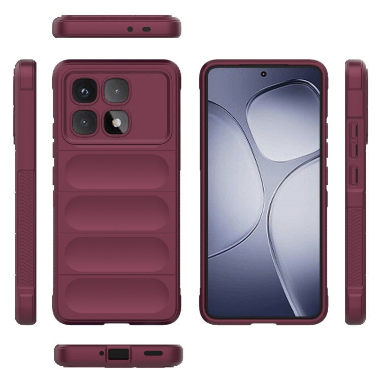 For Redmi K70 Ultra Global Magic Shield TPU + Flannel Phone Case