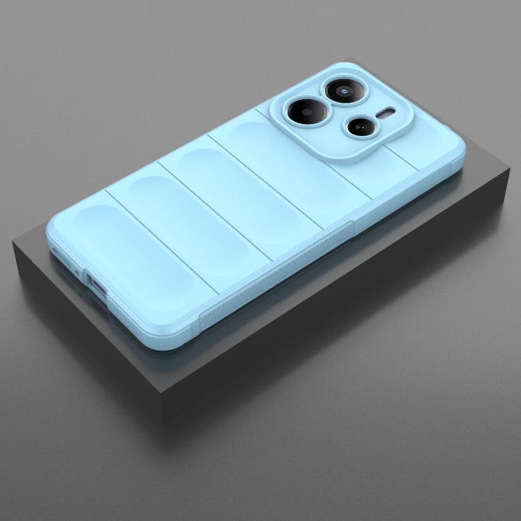For Redmi Note 14 5G Magic Shield TPU + Flannel Phone Case