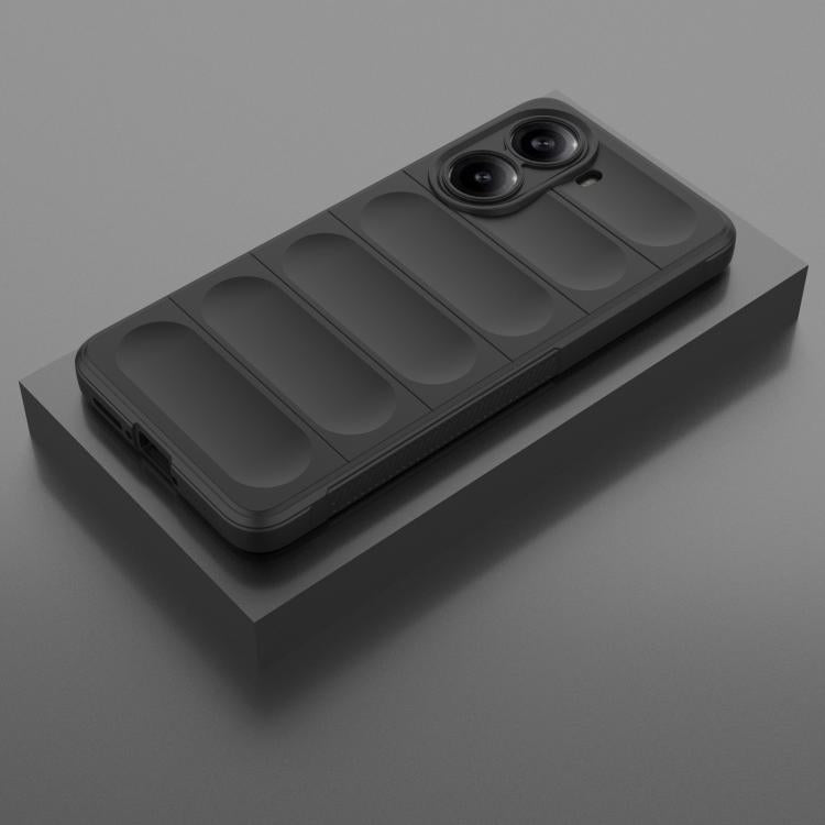 For Redmi Turbo 4 Magic Shield TPU + Flannel Phone Case