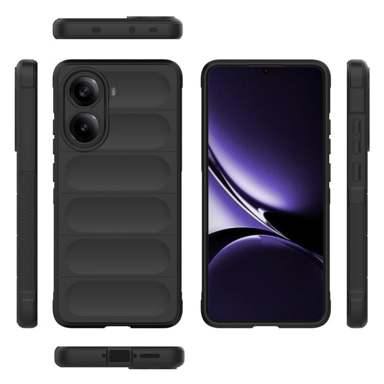 For Redmi Turbo 4 Magic Shield TPU + Flannel Phone Case