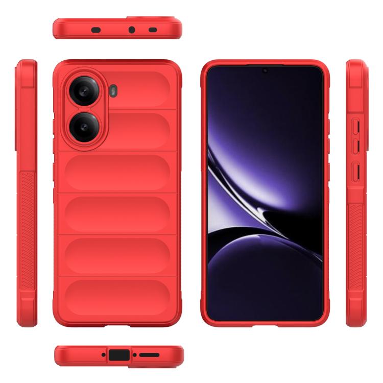 For Redmi Turbo 4 Magic Shield TPU + Flannel Phone Case