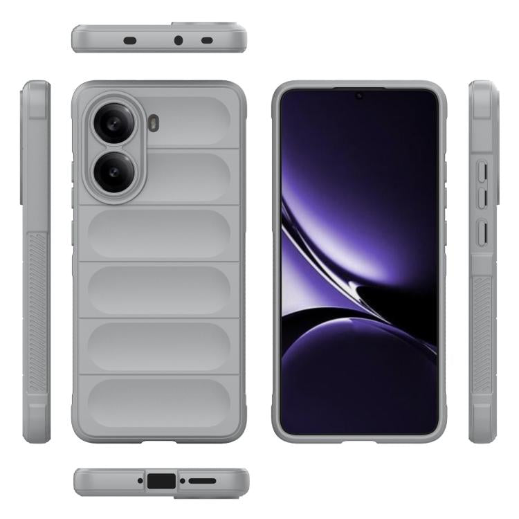 For Redmi Turbo 4 Magic Shield TPU + Flannel Phone Case