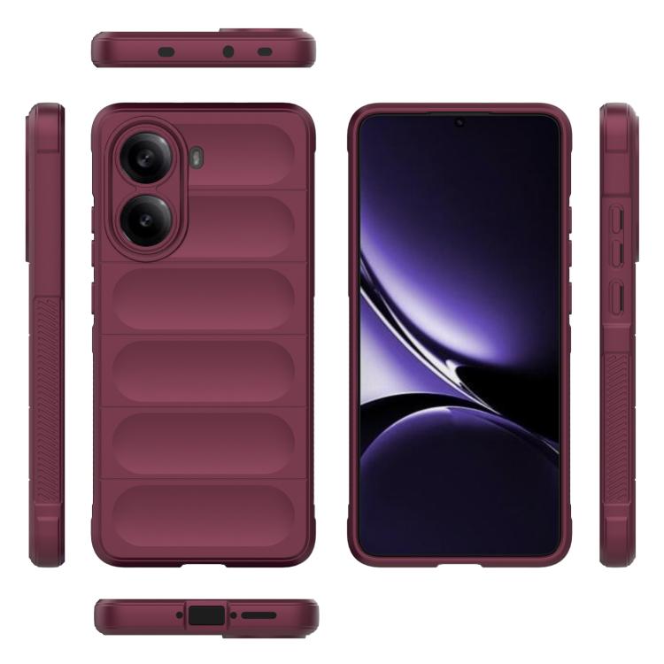 For Redmi Turbo 4 Magic Shield TPU + Flannel Phone Case