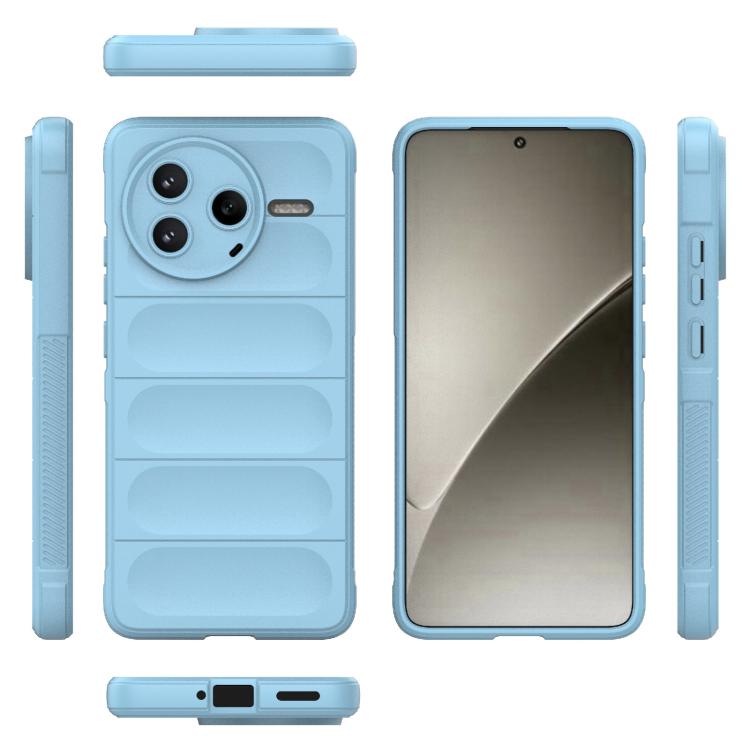 For Redmi K80 5G / Xiaomi Poco F7 Pro Magic Shield TPU + Flannel Phone Case