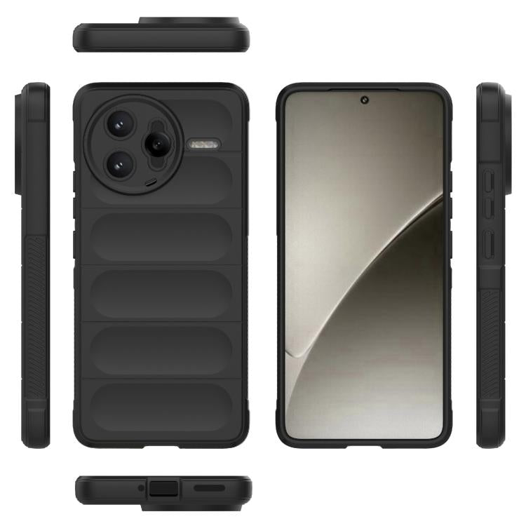For Redmi K80 Pro 5G Magic Shield TPU + Flannel Phone Case