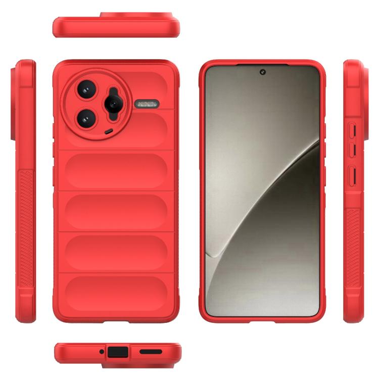 For Redmi K80 Pro 5G Magic Shield TPU + Flannel Phone Case