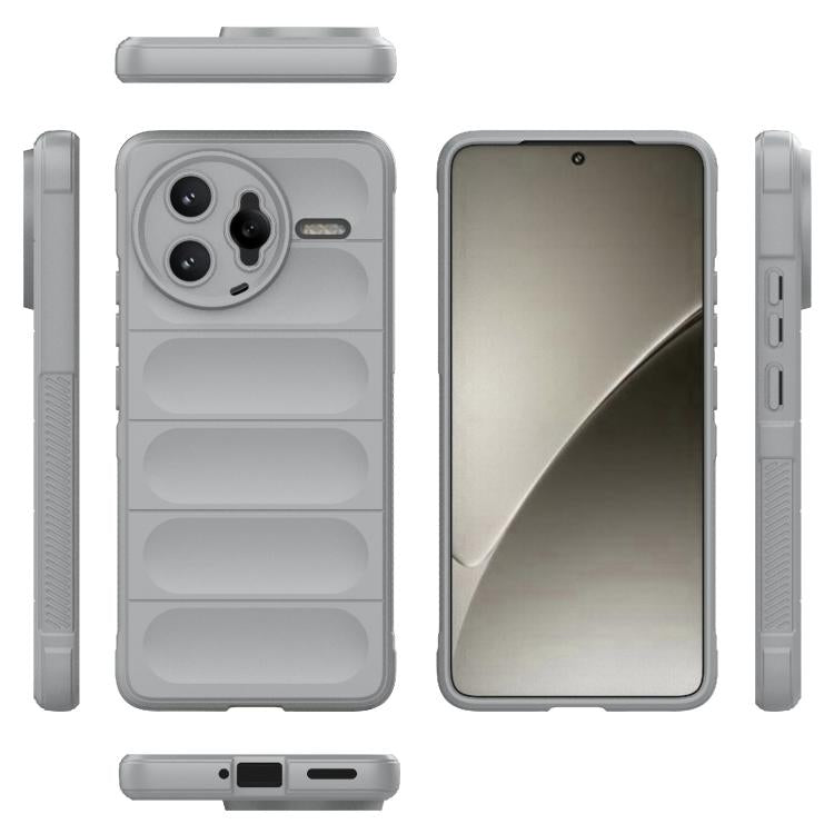 For Redmi K80 Pro 5G Magic Shield TPU + Flannel Phone Case
