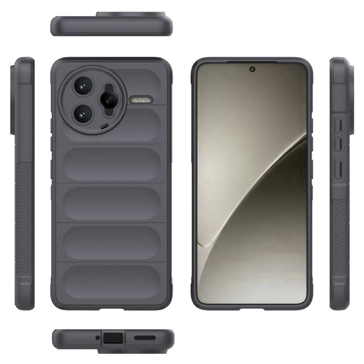 For Redmi K80 Pro 5G Magic Shield TPU + Flannel Phone Case