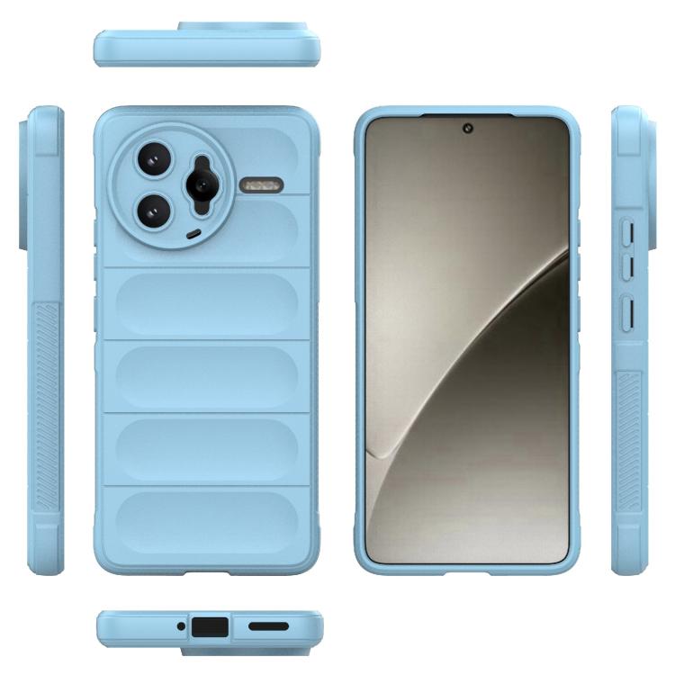 For Redmi K80 Pro 5G Magic Shield TPU + Flannel Phone Case