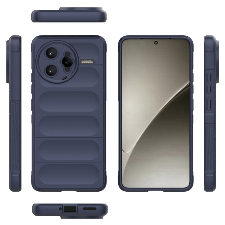 For Redmi K80 Pro 5G Magic Shield TPU + Flannel Phone Case