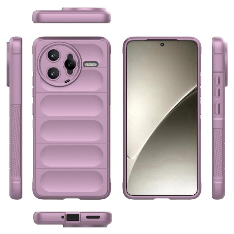 For Redmi K80 Pro 5G Magic Shield TPU + Flannel Phone Case