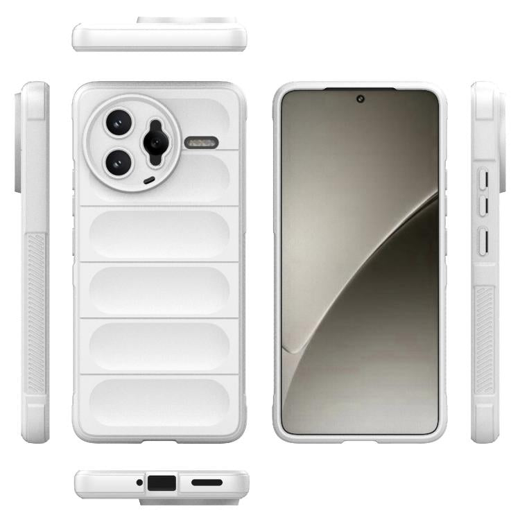 For Redmi K80 Pro 5G Magic Shield TPU + Flannel Phone Case