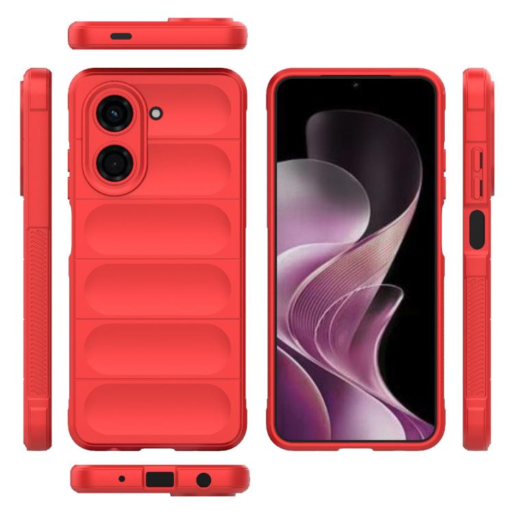 For Redmi A5 4G 171.7mm / Xiaomi Poco C71 Magic Shield TPU + Flannel Phone Case