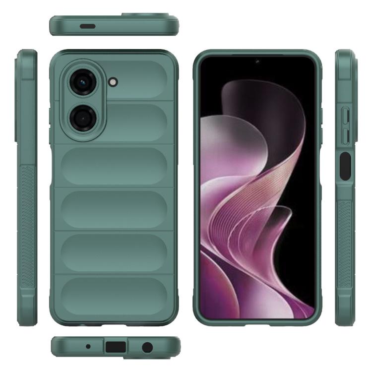 For Redmi A5 4G 171.7mm / Xiaomi Poco C71 Magic Shield TPU + Flannel Phone Case