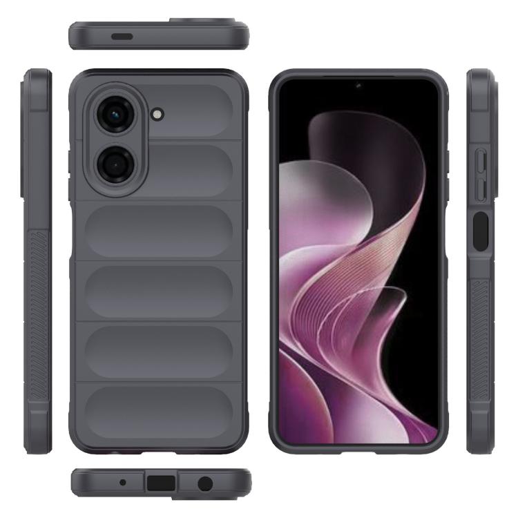 For Redmi A5 4G 171.7mm / Xiaomi Poco C71 Magic Shield TPU + Flannel Phone Case