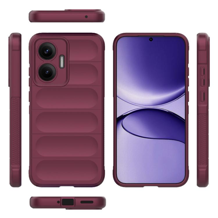 For Redmi Turbo 4 Pro 5G/Poco F7 5G Magic Shield TPU + Flannel Phone Case
