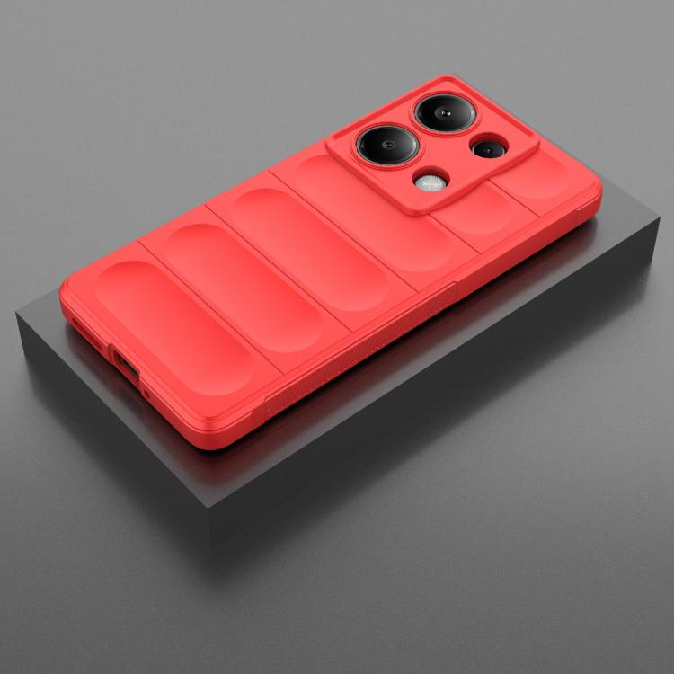 For Redmi Note 14S 4G Global Magic Shield TPU + Flannel Phone Case