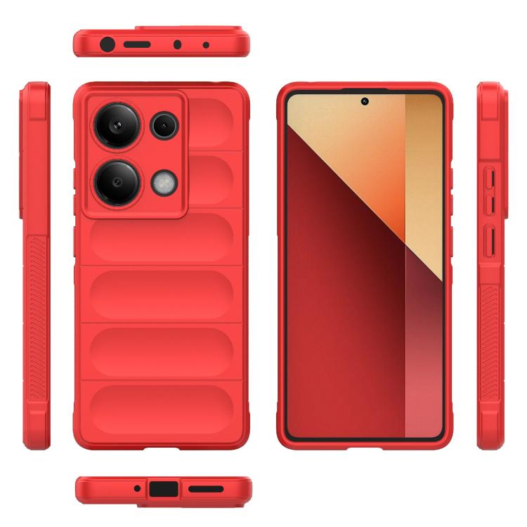 For Redmi Note 14S 4G Global Magic Shield TPU + Flannel Phone Case