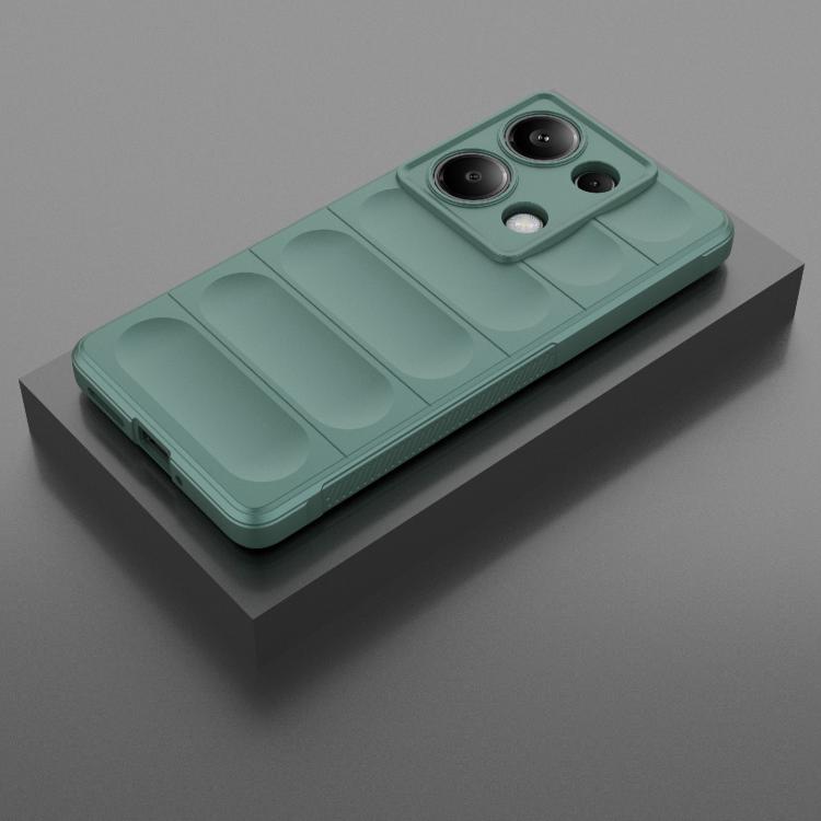 For Redmi Note 14S 4G Global Magic Shield TPU + Flannel Phone Case