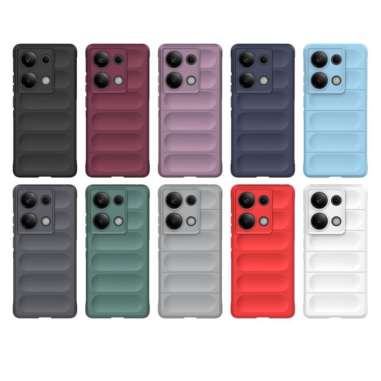For Redmi Note 14S 4G Global Magic Shield TPU + Flannel Phone Case
