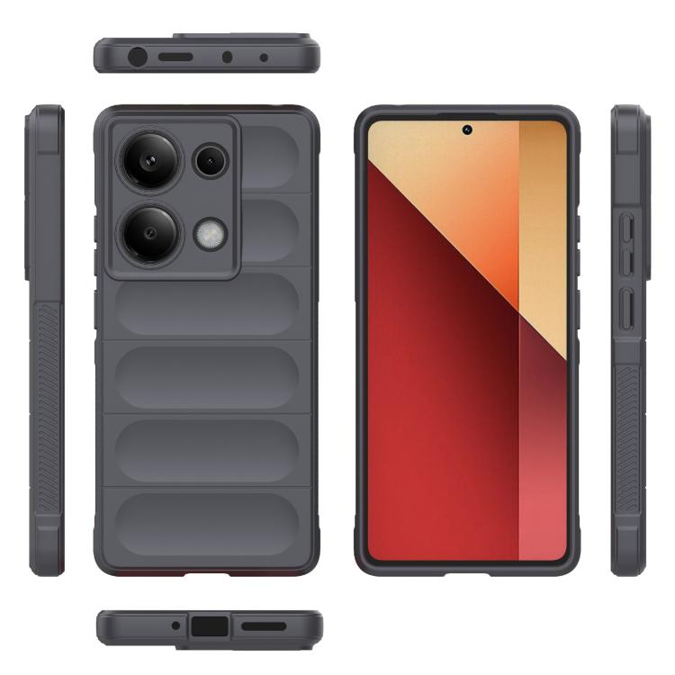 For Redmi Note 14S 4G Global Magic Shield TPU + Flannel Phone Case