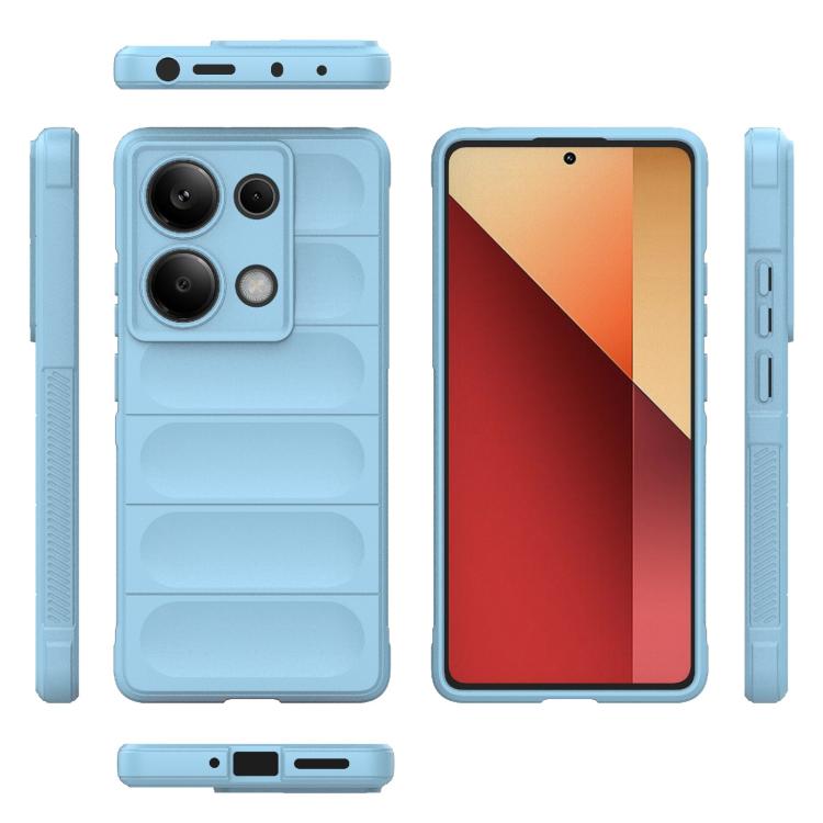For Redmi Note 14S 4G Global Magic Shield TPU + Flannel Phone Case