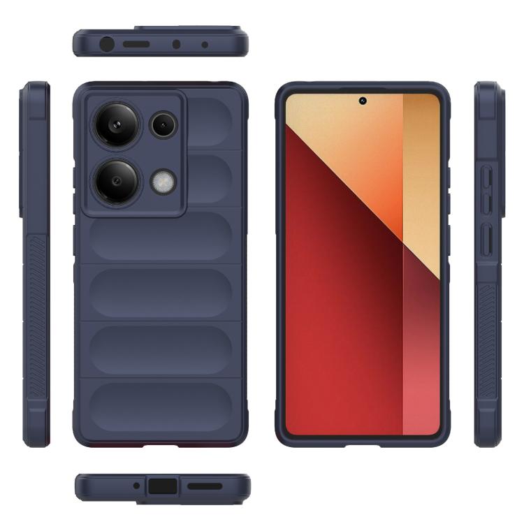 For Redmi Note 14S 4G Global Magic Shield TPU + Flannel Phone Case