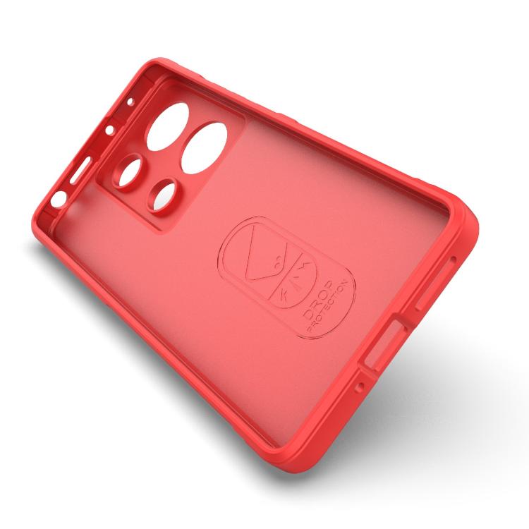For Redmi Note 14S 4G Global Magic Shield TPU + Flannel Phone Case