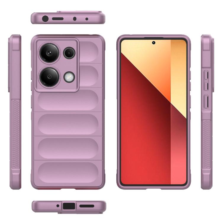 For Redmi Note 14S 4G Global Magic Shield TPU + Flannel Phone Case