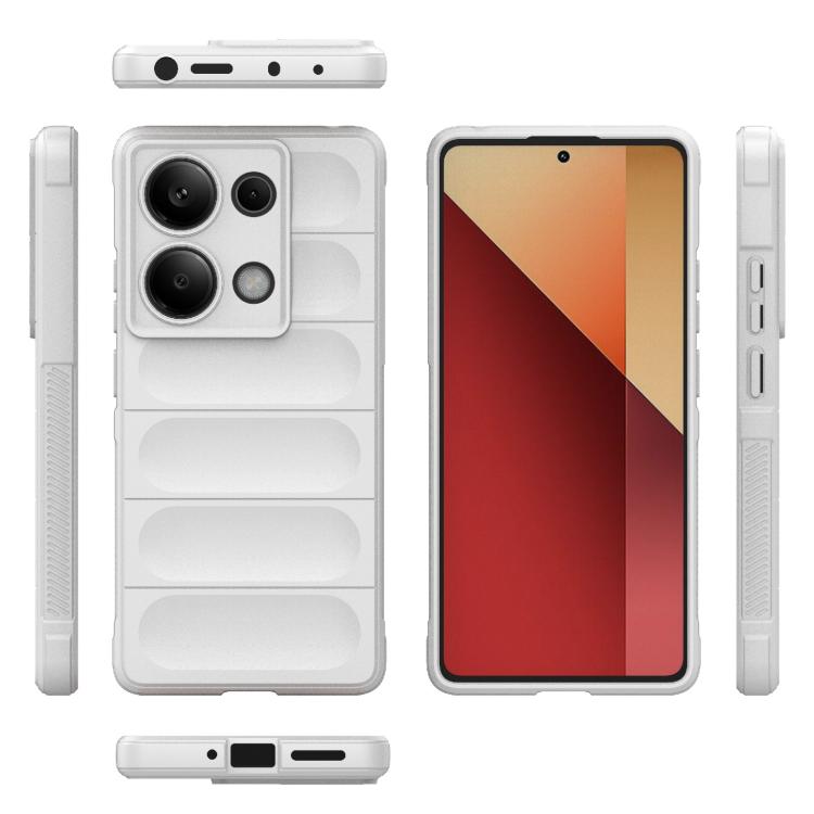 For Redmi Note 14S 4G Global Magic Shield TPU + Flannel Phone Case
