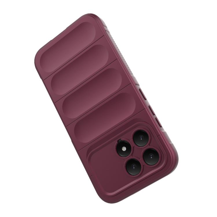 For Redmi K90/Poco F8 Pro Magic Shield TPU + Flannel Phone Case