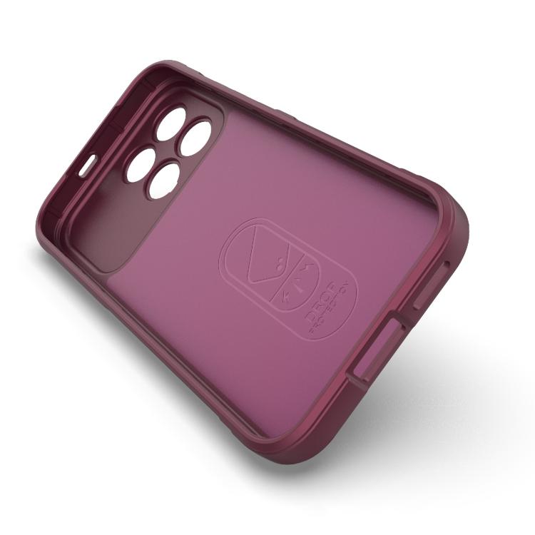 For Redmi K90/Poco F8 Pro Magic Shield TPU + Flannel Phone Case