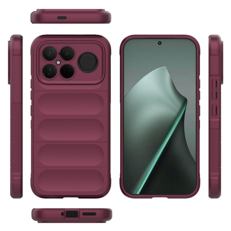 For Redmi K90 Pro Max/Poco F8 Ultra Magic Shield TPU + Flannel Phone Case