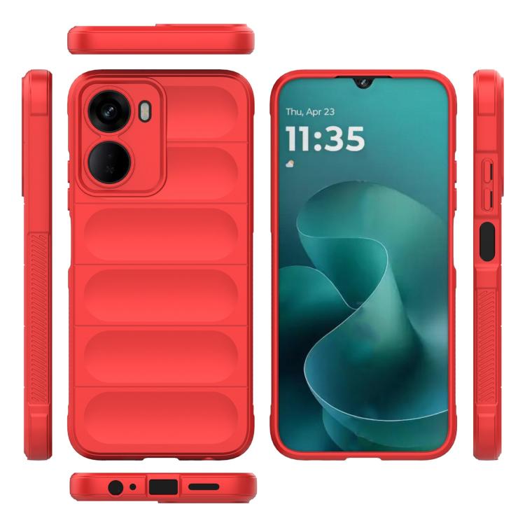 For Redmi 15a 5G India Magic Shield TPU + Flannel Phone Case
