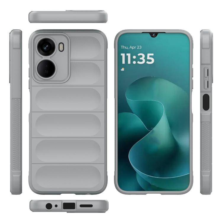 For Redmi 15a 5G India Magic Shield TPU + Flannel Phone Case