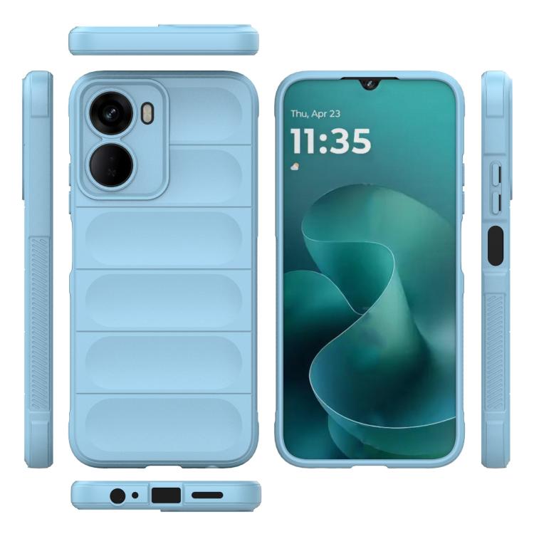 For Redmi 15a 5G India Magic Shield TPU + Flannel Phone Case