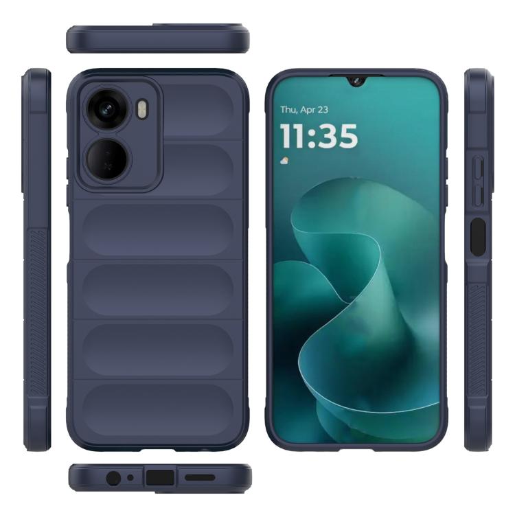 For Redmi 15a 5G India Magic Shield TPU + Flannel Phone Case