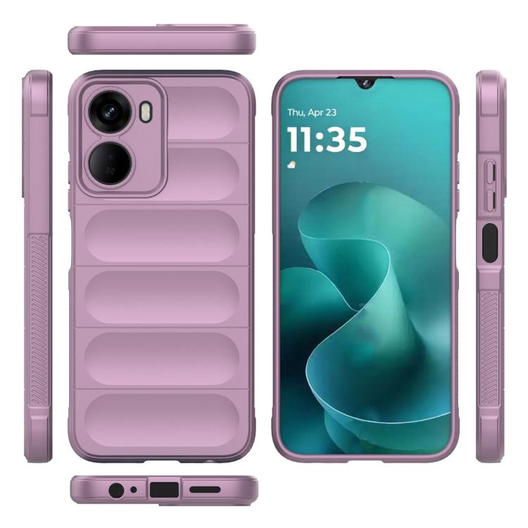 For Redmi 15a 5G India Magic Shield TPU + Flannel Phone Case