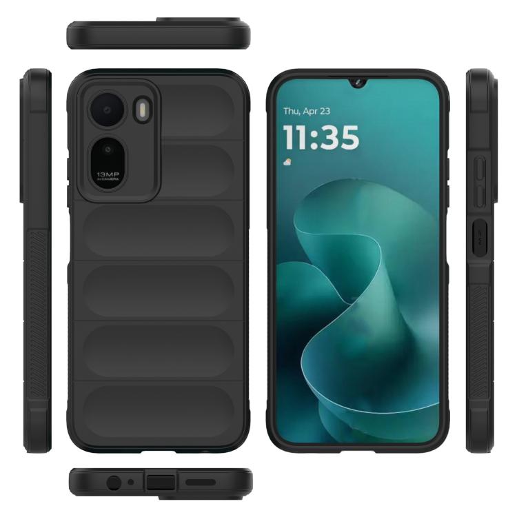For Redmi A7 Pro 4G/5G 171mm/Poco C85x 5G Magic Shield TPU + Flannel Phone Case