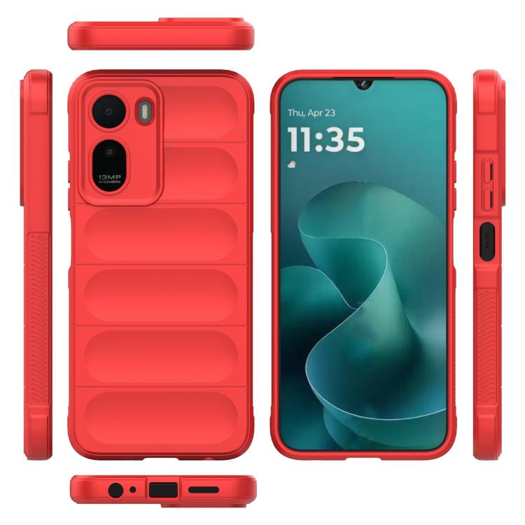 For Redmi A7 Pro 4G/5G 171mm/Poco C85x 5G Magic Shield TPU + Flannel Phone Case