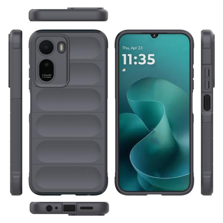 For Redmi A7 Pro 4G/5G 171mm/Poco C85x 5G Magic Shield TPU + Flannel Phone Case