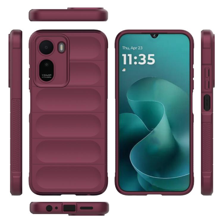 For Redmi A7 Pro 4G/5G 171mm/Poco C85x 5G Magic Shield TPU + Flannel Phone Case