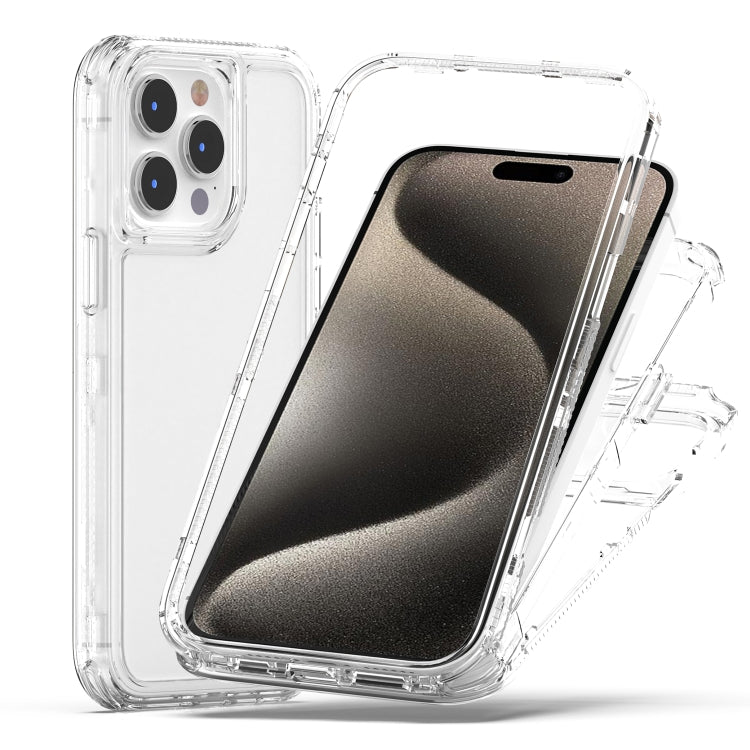 For iPhone 15 Pro Max Acrylic Transparent Phone Case