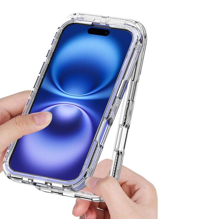 For iPhone 16 Plus Acrylic Transparent Phone Case