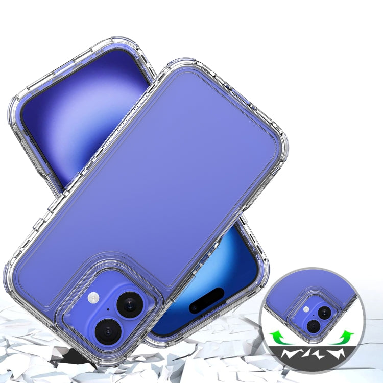 For iPhone 16 Plus Acrylic Transparent Phone Case