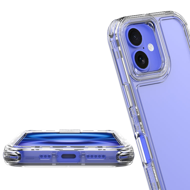 For iPhone 16 Plus Acrylic Transparent Phone Case