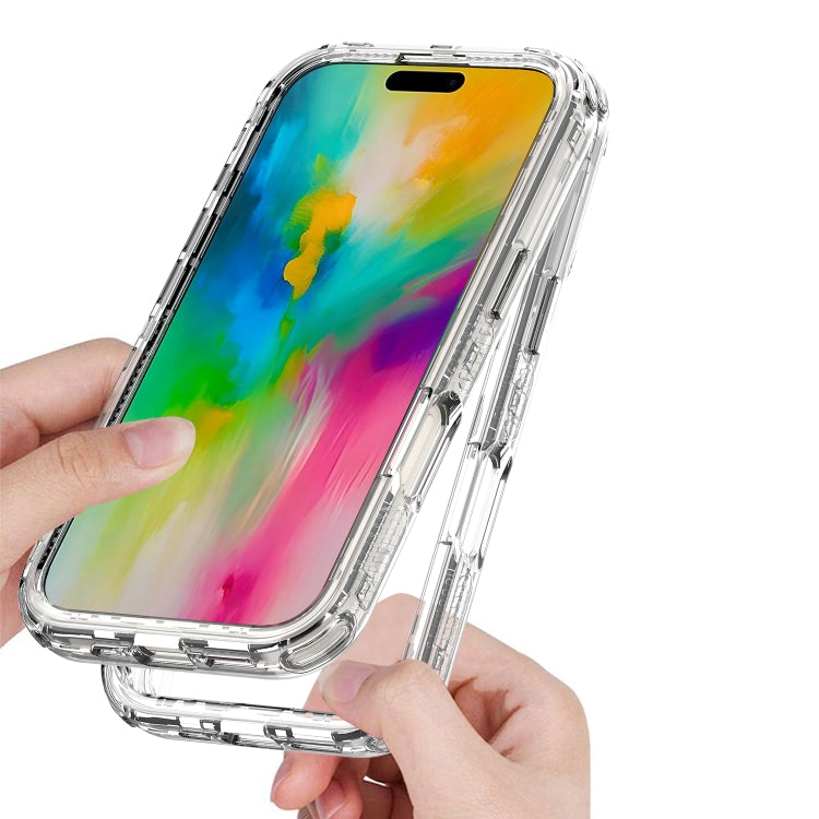 For iPhone 16 Pro Max Acrylic Transparent Phone Case