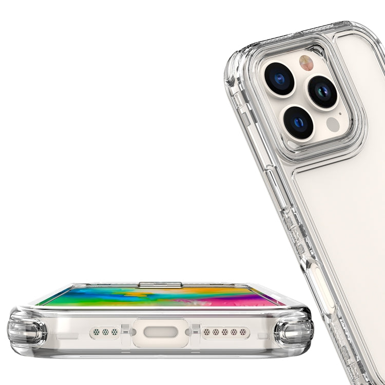 For iPhone 16 Pro Max Acrylic Transparent Phone Case