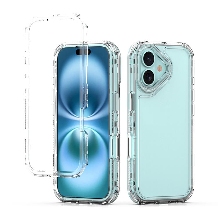 For iPhone 17 Acrylic Transparent Phone Case